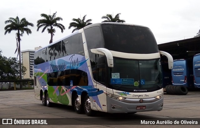 ComperTur Transportes Turísticos 12250 na cidade de Cariacica, Espírito Santo, Brasil, por Marco Aurélio de Oliveira. ID da foto: 10054991.