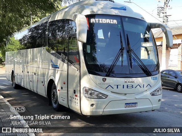 Viação Atibaia São Paulo 1220 na cidade de São Paulo, São Paulo, Brasil, por JULIO SILVA. Número da foto: #10057165.