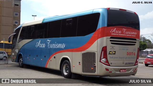 Arca Turismo 5074 na cidade de Porto Alegre, Rio Grande do Sul, Brasil, por JULIO SILVA. Número da foto: #10056880.
