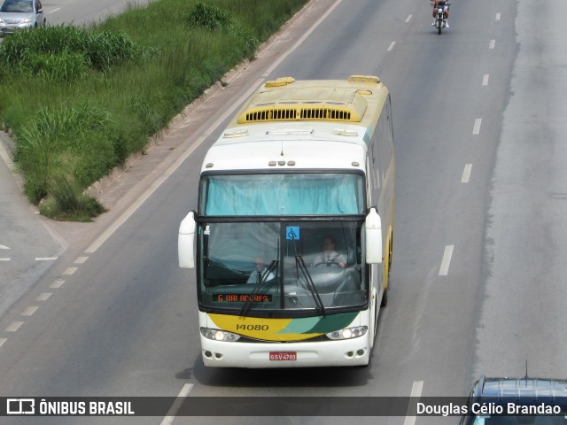 Empresa Gontijo de Transportes 14080 na cidade de Belo Horizonte, Minas Gerais, Brasil, por Douglas Célio Brandao. Número da foto: #10055159.