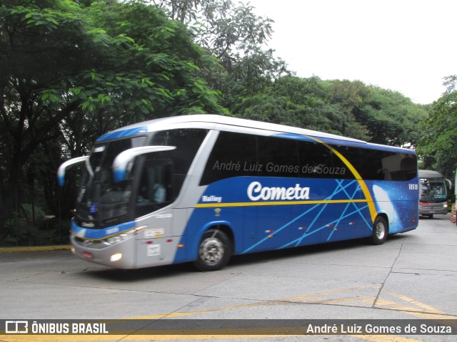 Viação Cometa 18519 na cidade de São Paulo, São Paulo, Brasil, por André Luiz Gomes de Souza. ID da foto: 10055806.