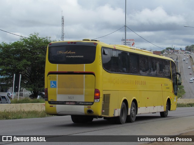 Viação Itapemirim 5021 na cidade de Caruaru, Pernambuco, Brasil, por Lenilson da Silva Pessoa. ID da foto: 10055642.