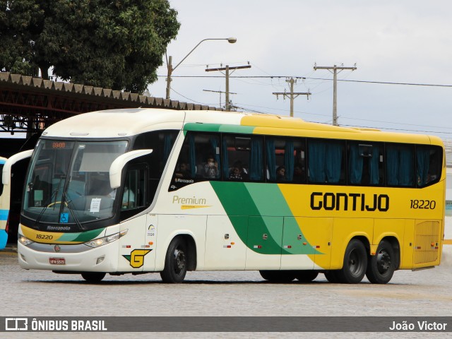 Empresa Gontijo de Transportes 18220 na cidade de Vitória da Conquista, Bahia, Brasil, por João Victor. ID da foto: 10057015.