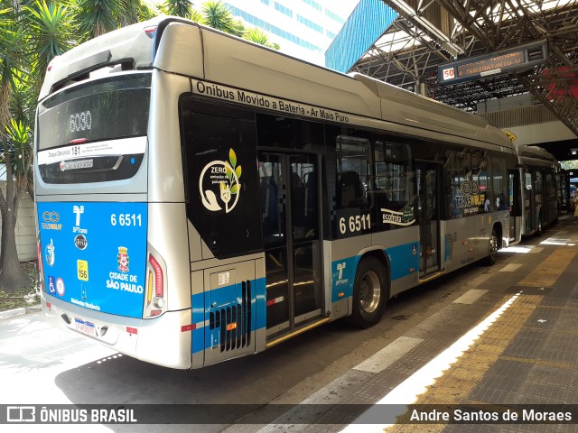 Transwolff Transportes e Turismo 6 6511 na cidade de São Paulo, São Paulo, Brasil, por Andre Santos de Moraes. ID da foto: 10137049.