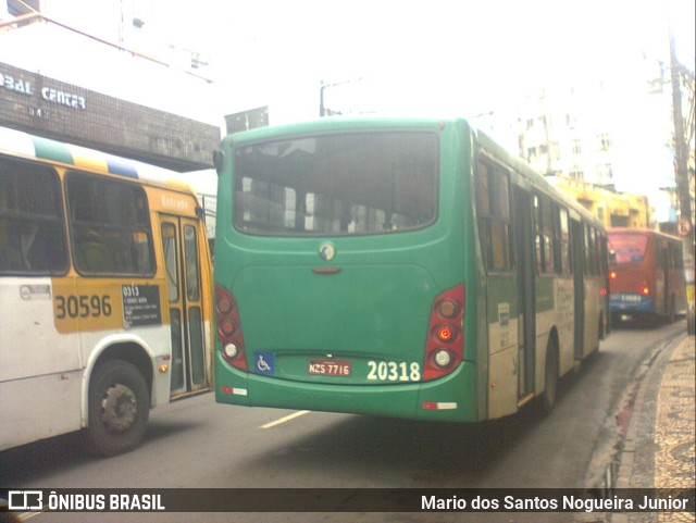 OT Trans - Ótima Salvador Transportes 20318 na cidade de Salvador, Bahia, Brasil, por Mario dos Santos Nogueira Junior. ID da foto: 10136009.