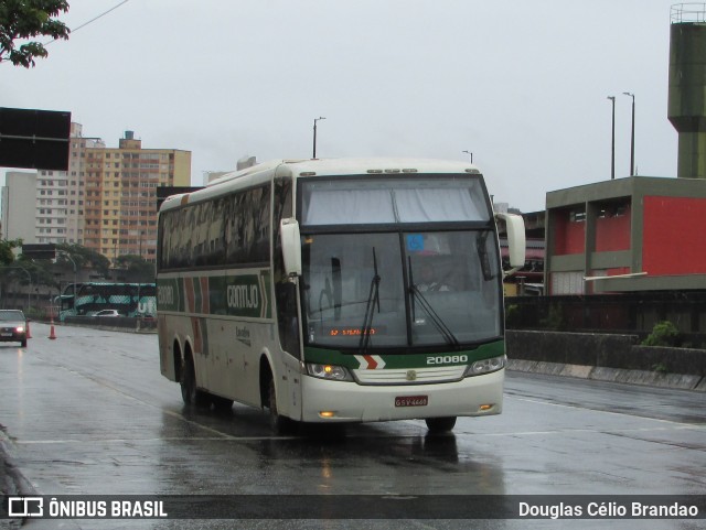 Empresa Gontijo de Transportes 20080 na cidade de Belo Horizonte, Minas Gerais, Brasil, por Douglas Célio Brandao. Número da foto: #10137626.