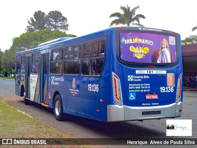 Transportes Capellini 19.136 na cidade de Cosmópolis, São Paulo, Brasil, por Henrique Alves de Paula Silva. Número da foto: #10135966.