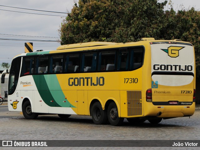 Empresa Gontijo de Transportes 17310 na cidade de Vitória da Conquista, Bahia, Brasil, por João Victor. ID da foto: 10137830.