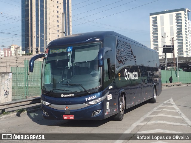 Viação Cometa 719531 na cidade de São Paulo, São Paulo, Brasil, por Rafael Lopes de Oliveira. ID da foto: 10135528.