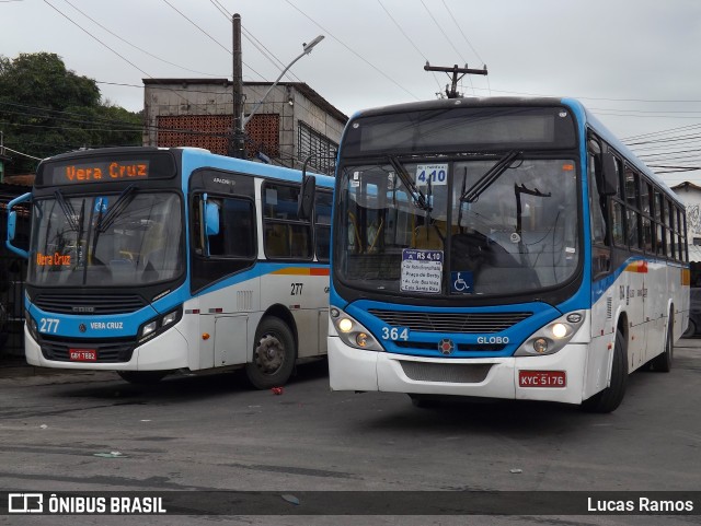 Transportadora Globo 364 na cidade de Recife, Pernambuco, Brasil, por Lucas Ramos. ID da foto: 10059184.