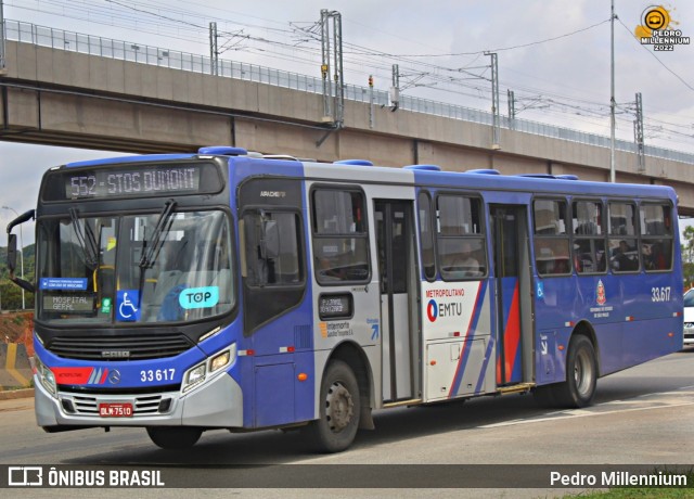 Guarulhos Transportes 33.617 na cidade de Guarulhos, São Paulo, Brasil, por Pedro Millennium. Número da foto: #10060049.