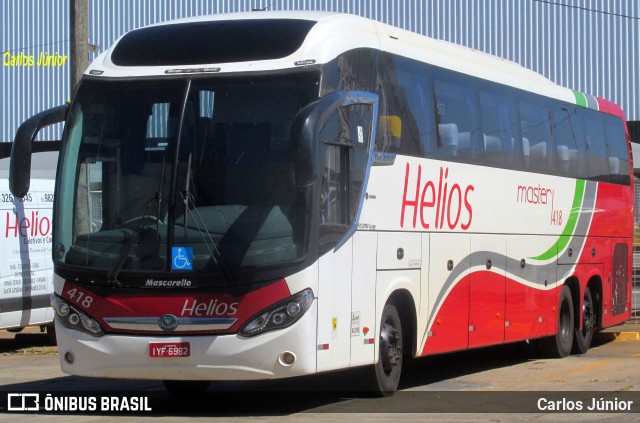 Helios Coletivos e Cargas 418 na cidade de Goiânia, Goiás, Brasil, por Carlos Júnior. ID da foto: 10059401.