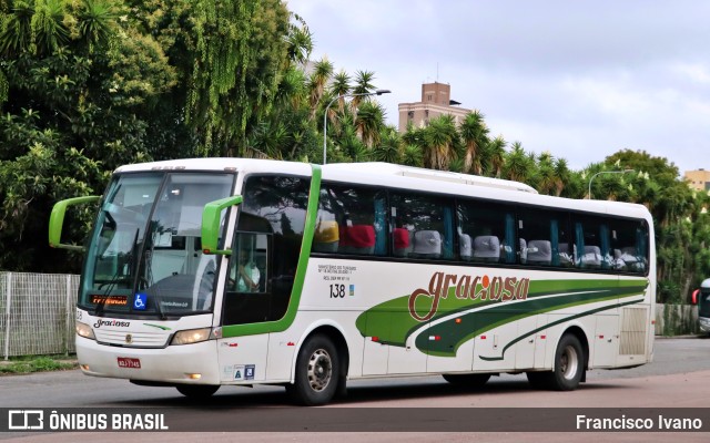 Viação Graciosa 138 na cidade de Curitiba, Paraná, Brasil, por Francisco Ivano. Número da foto: #10060461.