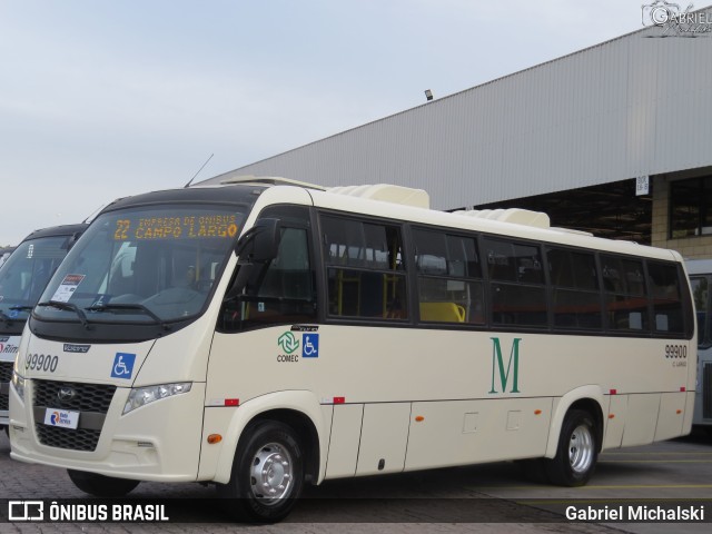 Empresa de Ônibus Campo Largo 99900 na cidade de Curitiba, Paraná, Brasil, por Gabriel Michalski. ID da foto: 10058523.