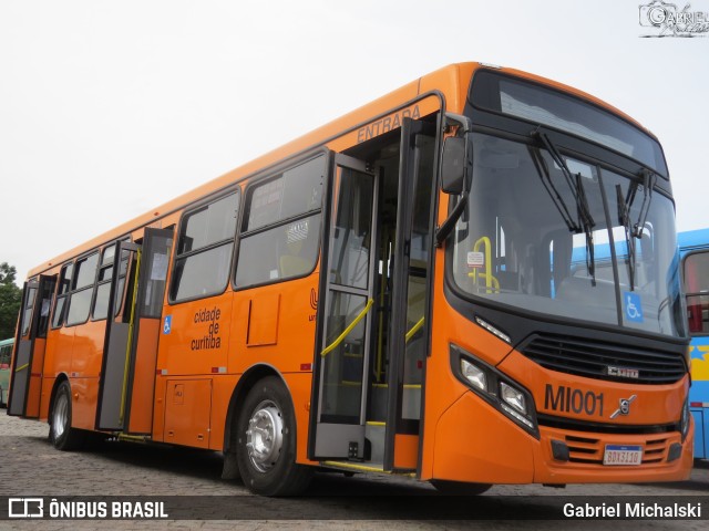 Auto Viação Mercês MI001 na cidade de Curitiba, Paraná, Brasil, por Gabriel Michalski. ID da foto: 10058464.