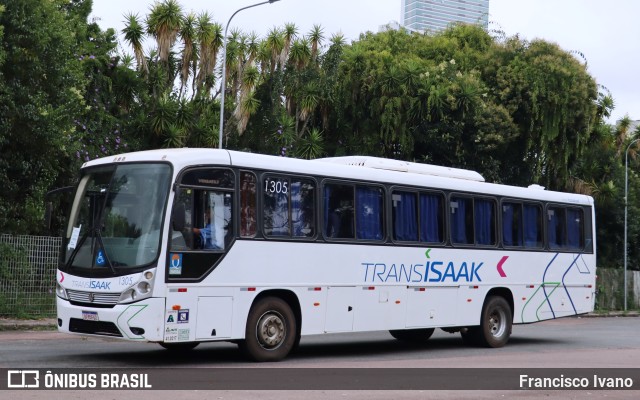 Trans Isaak Turismo 1305 na cidade de Curitiba, Paraná, Brasil, por Francisco Ivano. ID da foto: 10057566.