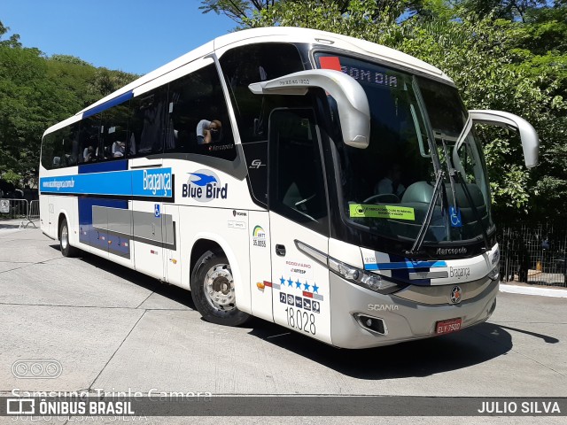 Auto Viação Bragança 18028 na cidade de São Paulo, São Paulo, Brasil, por JULIO SILVA. Número da foto: #10057318.