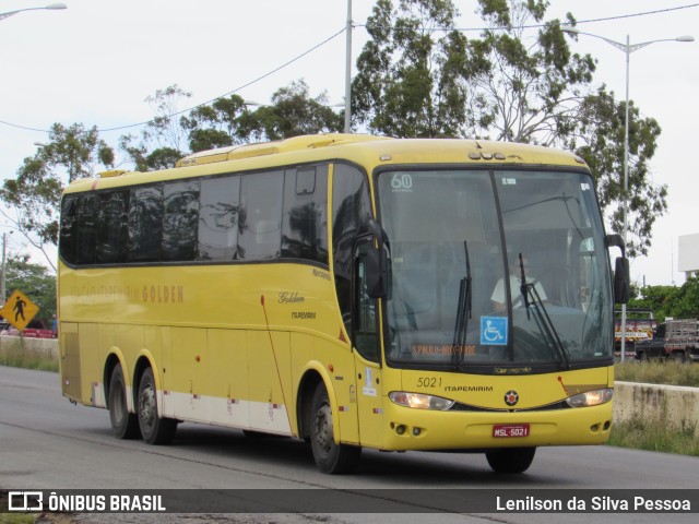 Viação Itapemirim 5021 na cidade de Caruaru, Pernambuco, Brasil, por Lenilson da Silva Pessoa. ID da foto: 10059563.