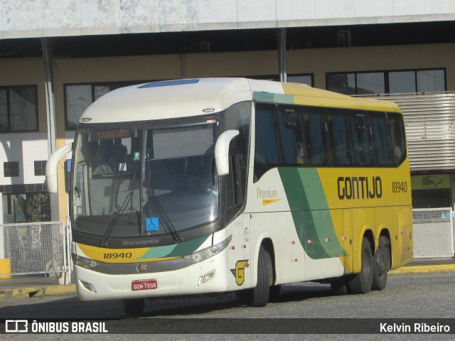 Empresa Gontijo de Transportes 18940 na cidade de Campos dos Goytacazes, Rio de Janeiro, Brasil, por Kelvin Ribeiro. Número da foto: #10059054.