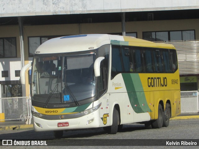 Empresa Gontijo de Transportes 18940 na cidade de Campos dos Goytacazes, Rio de Janeiro, Brasil, por Kelvin Ribeiro. ID da foto: 10059054.