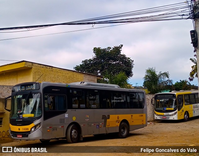 Transunião Transportes 3 6309 na cidade de São Paulo, São Paulo, Brasil, por Felipe Goncalves do Vale. Número da foto: #10059465.