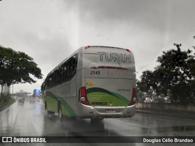 Turin Transportes 2145 na cidade de Belo Horizonte, Minas Gerais, Brasil, por Douglas Célio Brandao. Número da foto: #10058845.