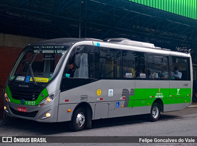 Transcooper > Norte Buss 1 6157 na cidade de São Paulo, São Paulo, Brasil, por Felipe Goncalves do Vale. Número da foto: #10059509.