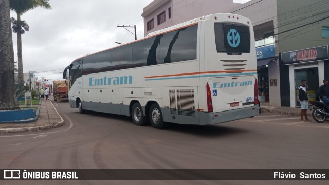 Emtram 3690 na cidade de Barra da Estiva, Bahia, Brasil, por Flávio  Santos. Número da foto: #10058800.