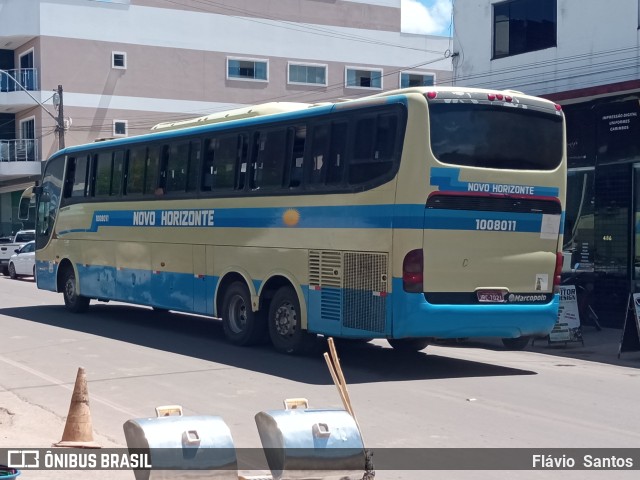 Viação Novo Horizonte 1008011 na cidade de Barra da Estiva, Bahia, Brasil, por Flávio  Santos. Número da foto: #10058719.
