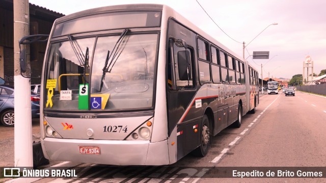 Rápido Campinas 10274 na cidade de Jundiaí, São Paulo, Brasil, por Espedito de Brito Gomes. Número da foto: #10058696.