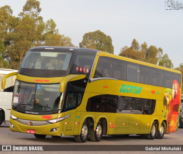 Eucatur - Empresa União Cascavel de Transportes e Turismo 5315 na cidade de Curitiba, Paraná, Brasil, por Gabriel Michalski. ID da foto: 10058554.