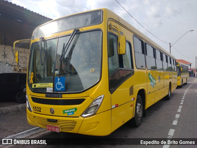 Viação Leme 1532 na cidade de Jundiaí, São Paulo, Brasil, por Espedito de Brito Gomes. ID da foto: 10058754.