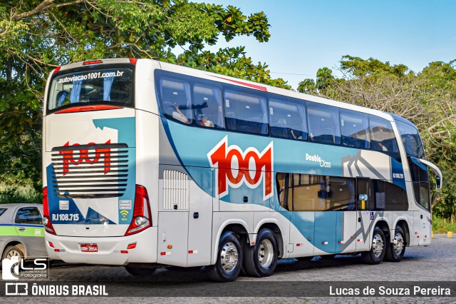 Auto Viação 1001 RJ 108.715 na cidade de Campos dos Goytacazes, Rio de Janeiro, Brasil, por Lucas de Souza Pereira. ID da foto: 10057700.