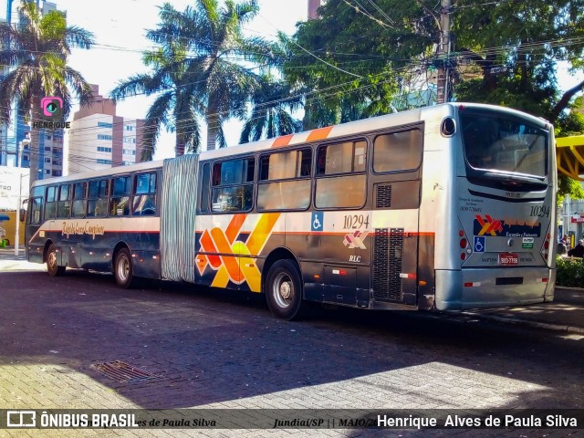 Rápido Campinas 10294 na cidade de Jundiaí, São Paulo, Brasil, por Henrique Alves de Paula Silva. Número da foto: #10060564.