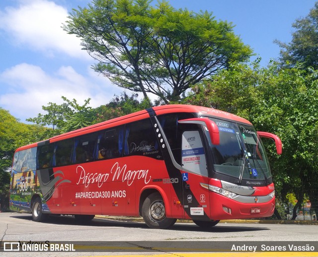 Empresa de Ônibus Pássaro Marron 5830 na cidade de São Paulo, São Paulo, Brasil, por Andrey  Soares Vassão. Número da foto: #10058978.
