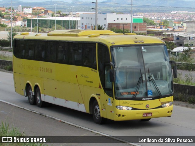 Viação Itapemirim 5869 na cidade de Caruaru, Pernambuco, Brasil, por Lenilson da Silva Pessoa. ID da foto: 10059738.