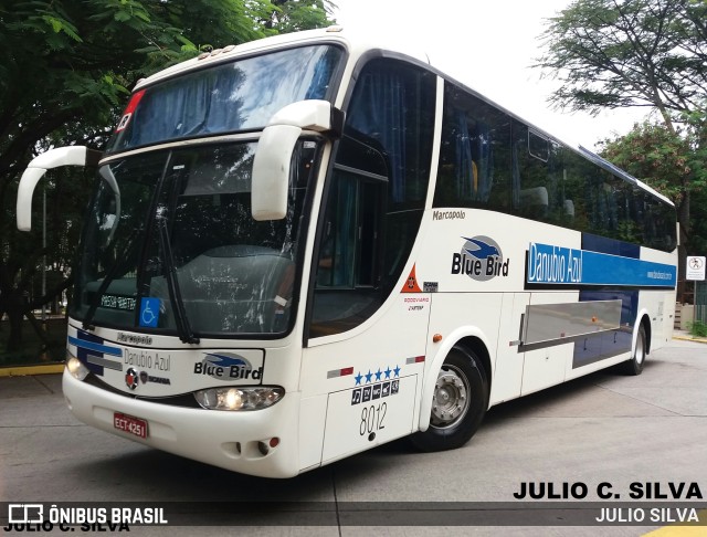 VIDA - Viação Danúbio Azul 8012 na cidade de São Paulo, São Paulo, Brasil, por JULIO SILVA. Número da foto: #10064553.