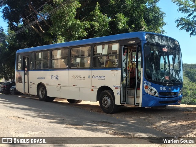 Viação Flecha Branca 15-152 na cidade de Cachoeiro de Itapemirim, Espírito Santo, Brasil, por Warlen Souza. Número da foto: #10064227.