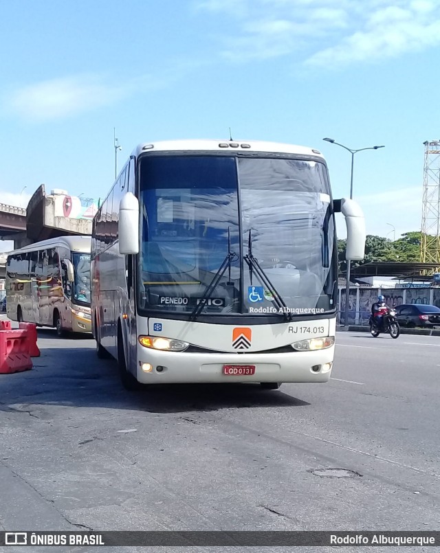 Viação Cidade do Aço RJ 174.013 na cidade de Rio de Janeiro, Rio de Janeiro, Brasil, por Rodolfo Albuquerque. Número da foto: #10062398.