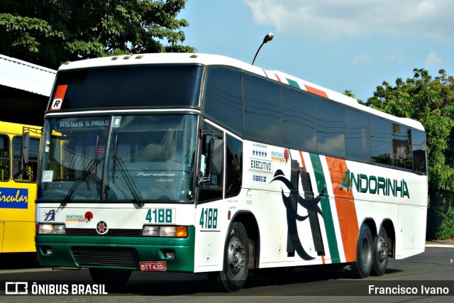 Empresa de Transportes Andorinha 4188 na cidade de Assis, São Paulo, Brasil, por Francisco Ivano. ID da foto: 10063981.