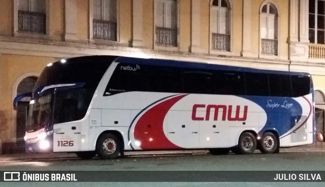 CMW Transportes 1126 na cidade de Porto Alegre, Rio Grande do Sul, Brasil, por JULIO SILVA. Número da foto: #10064413.