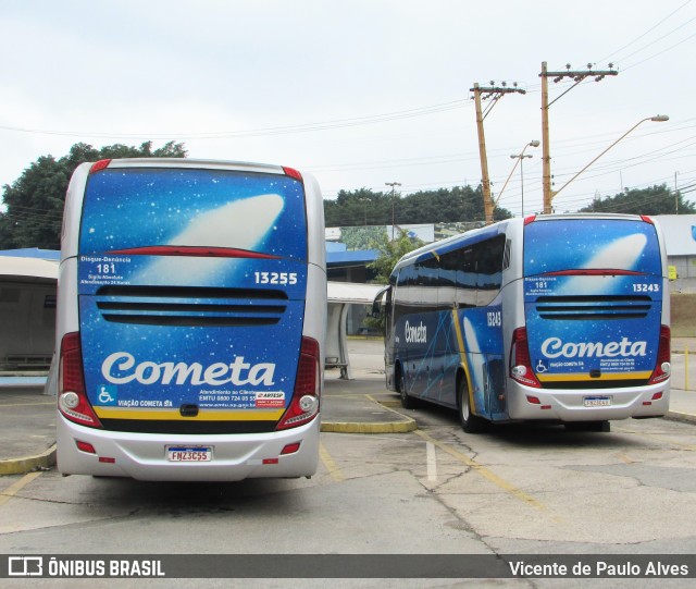 Viação Cometa 13255 na cidade de São Roque, São Paulo, Brasil, por Vicente de Paulo Alves. ID da foto: 10060883.