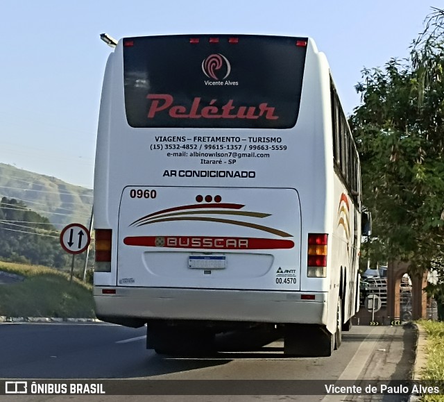 Ônibus Particulares 0960 na cidade de Aparecida, São Paulo, Brasil, por Vicente de Paulo Alves. ID da foto: 10060907.