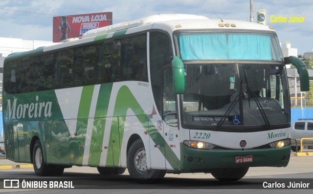 Empresa de Transportes e Turismo Moreira 2220 na cidade de Goiânia, Goiás, Brasil, por Carlos Júnior. ID da foto: 10063484.