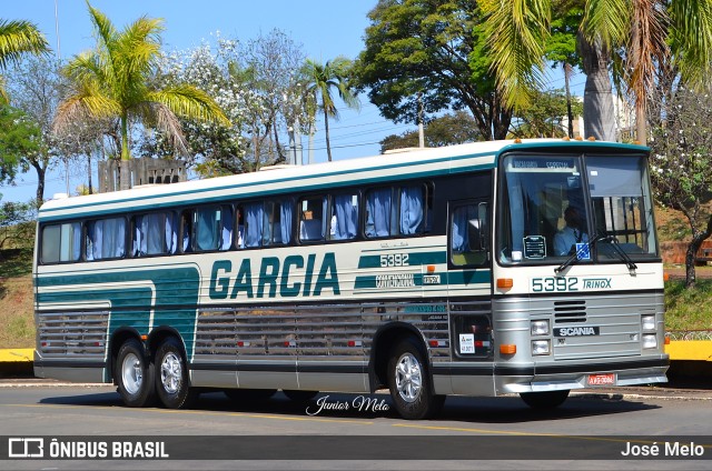 Viação Garcia 5392 na cidade de Londrina, Paraná, Brasil, por José Melo. Número da foto: #10062390.