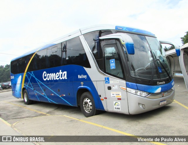 Viação Cometa 13243 na cidade de São Roque, São Paulo, Brasil, por Vicente de Paulo Alves. Número da foto: #10060880.