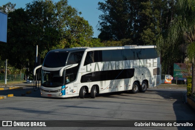 Auto Viação Catarinense 3545 na cidade de Resende, Rio de Janeiro, Brasil, por Gabriel Nunes de Carvalho. ID da foto: 10060863.