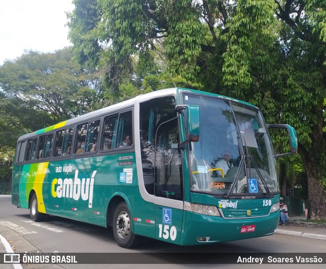 Auto Viação Cambuí 150 na cidade de São Paulo, São Paulo, Brasil, por Andrey  Soares Vassão. Número da foto: #10061086.