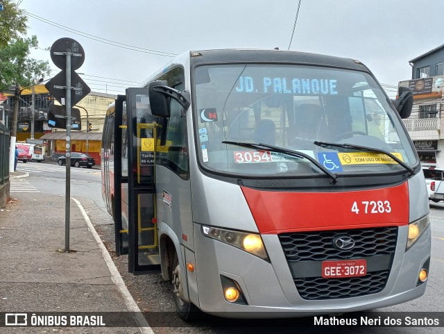 Pêssego Transportes 4 7283 na cidade de São Paulo, São Paulo, Brasil, por Matheus Neri dos Santos. ID da foto: 10062989.