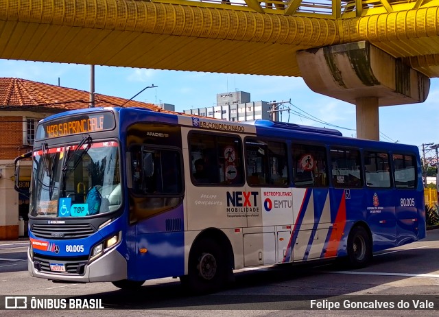 Next Mobilidade - ABC Sistema de Transporte 80.005 na cidade de São Paulo, São Paulo, Brasil, por Felipe Goncalves do Vale. Número da foto: #10061752.